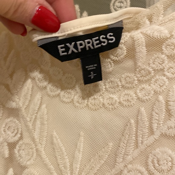 Express Boho Overlay dress - Picture 3 of 4
